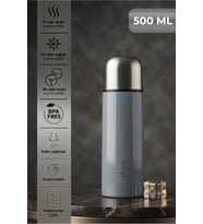 500 ml Termos Suluk Paslanmaz Çelik Sızdırmaz 12 Saat Sıcak 24 Saat Soğuk Tutma BPA Free