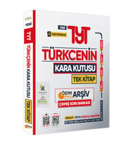 2025 TYT Türkçenin Kara Kutusu TEK KİTAP ÖSYM ARŞİV Çıkmış Soru Bankası Konu Özetli Video/PDF Çözüml