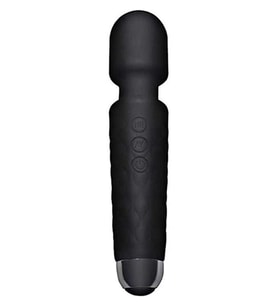 Female Wand Massager Şarjlı Vibratör - Siyah