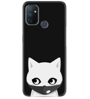 OnePlus Nord N10 Kılıf Silikon Desen Pandemi Cat 1729