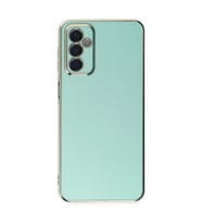 Samsung Galaxy M23 Kılıf Volet Silikon - Açık Yeşil