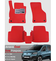 Fiat Doblo (2023-2024) Uyumlu EVA Paspas Tam Set – Birebir Uyum, Araca Özel Tasarım,Kolay Montaj