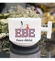 Ebelere Özel T Kulp Nescafe Fincanı