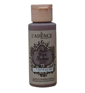Cadence Style Matt Fabric Kumaş Boyası F-614 Küllü Gül 