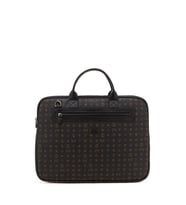 Bilik Deri Monogram Siyah Unisex Laptop & Evrak Çantası RH09 BUSİNESS-MN
