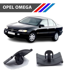 OTOZET Opel Omega Kaput İzalatör Klipsi 15 Adetli Paket