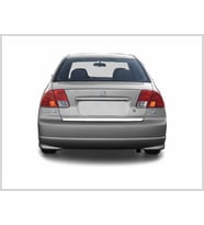 Honda Civic Krom Alt Bagaj Çıtası 2001-2007 Arası Paslanmaz Çelik (Gümüş)