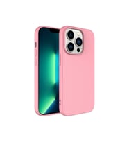 Apple iPhone 14 Pro Max Uyumlu Kılıf Zore LSR Lansman Kapak (Açık Pembe)