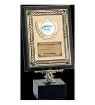 ODAK KUPA - Ahşap Plaketler - PL-082 A - 18x24 cm