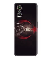General Mobile GM 21 Pro GM 22 Pro Plus Kılıf Desemli Silikon Kurt ve Ay Yıldız 1403