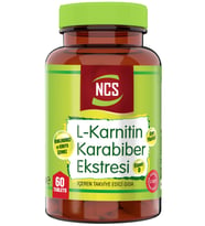 Ncs Karabiber Extreli L-Karnitin 60 Tablet