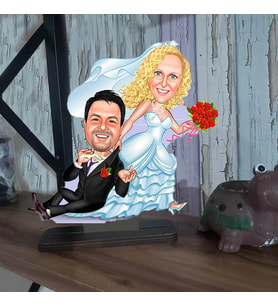 Romeo Evlilik Karikatür Biblo