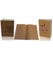 Hobi defteri / Kraft kağıt anı defteri / Nostaljik Defter
