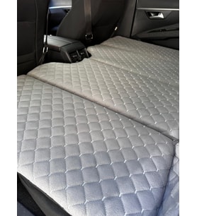 Shopset- Oto Arka Koltuk Yatak 70*130 Cm - Gümüş Gri Tay Tüyü