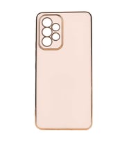 Samsung Galaxy A53 5G Uyumlu Kılıf Zore Bark Kapak (Rose Gold Altın)
