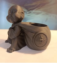 Budha Saksı Siyah