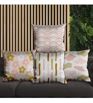 eJOYA Modern Tasarımlı 4'lü Yastık İçi Ve Kırlent Kılıfı 45cm 113701