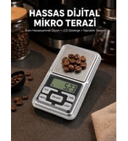 300 Gr Hassas Cep Terazisi Mavi Işıklı Lcd Ekranlı Yeni Nesil