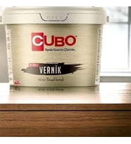 Mey İthalat® Cubo Su Bazlı Parlak Vernik Şeffaf 0,75 Litre