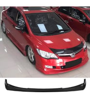 Honda Civic Fd6 Makyajsız Kasa Typer Ön Ek Karlık Plastik Mat Siyah 2006 2007 2008 2009 karlık+bodykit+ek