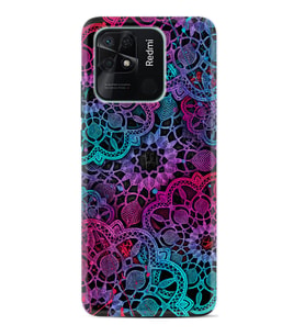 Xiaomi Poco X3 Pro M4 Pro X4 Pro C40 10C Kılıf Desenli Silikon Colurful Mandala 1667