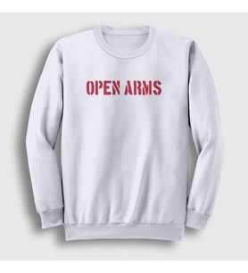 Presmono Unisex Beyaz Open Arms Soccer Futbol Josep Pep Guardiola Sweatshirt 337003tt