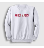 Presmono Unisex Beyaz Open Arms Soccer Futbol Josep Pep Guardiola Sweatshirt 337003tt