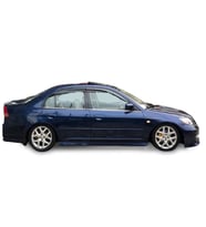 Honda Civic 2001-2005 Sedan Paslanmaz Çelik Krom Cam Çıtası 4 Parça