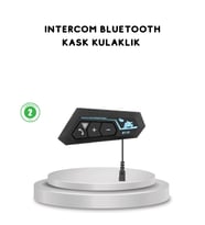 Bt22 Kask Bluetooth Kulaklık 5.0 Gürültü Engelleyici Eller Serbest Kullanım