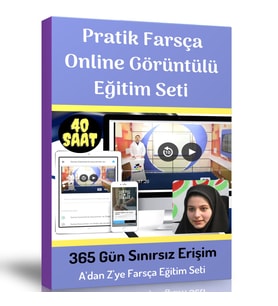 Pratik Farsça Online Görüntülü Eğitim Seti (Başlangıç-Orta-İleri Düzey)