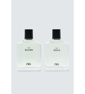 ZARA SILVER MAN GOLD EDT 2X100 ML (3.4 FL.OZ)