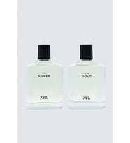 ZARA SILVER MAN GOLD EDT 2X100 ML (3.4 FL.OZ)