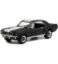 Greenlight 1967 Ford Mustang Coupe  1/64 Model Araba