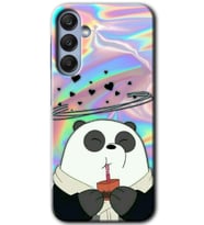 Galaxy A35 Kılıf HD Desen Baskılı Kılıf - Milkshake Panda