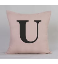 U Harfli Yastık (Bej)