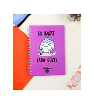 Bu Hayat Sana Güzel Tasarımlı Konuşan Ajanda