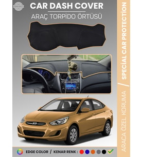 HYUNDAİ ACCENT BLUE (2011-2017) Torpido Örtüsü Ön Göğüs Torpido Koruma Çatlamayı Engeller Tam Uyum