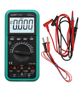 Powermaster VC97 Dijital Multimetre Sıcaklık Ölçümü Ac Dc Voltaj Akım Ölçüm Cihazı Aleti