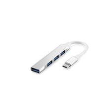 Type-C Hub 4 Port Beyaz HDX7032