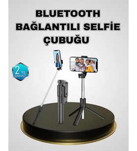 Bluetooth Selfie Çubuğu – Kablosuz, Hafif Yüksek Çözünürlüklü Çekim İçin