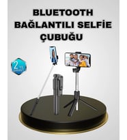 Bluetooth Selfie Çubuğu – Kablosuz, Hafif Yüksek Çözünürlüklü Çekim İçin