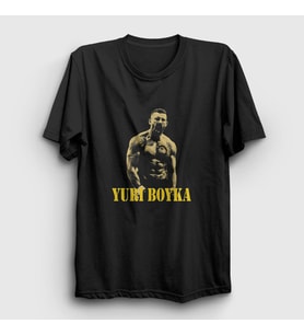 Presmono Unisex Siyah Fighter V2 Yuri Boyka T-Shirt 358332tt