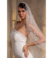 Gelin Duvağı, Gelinlik Aksesuarı Nikah ,Gelin Duvak (Beyaz)