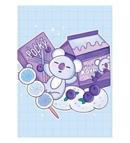 Koya Rm Bts Bt21 Baskı Tablo Ahşap Poster Dekoratif Kod2111