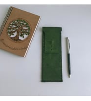Woodensea Deri Kalemlik  Kalem Koruma Kılıfı (Yeşil)