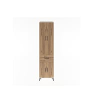 Hyperion Dolap 5 Raflı Tek Çekmeceli 4 Kapaklı 60x44x243 Aytaşı-Çam