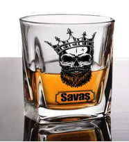 Kişiye Özel Skull King Viski Bardağı