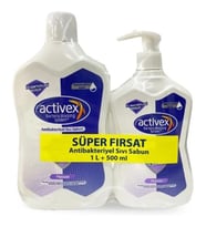 Activex Sıvı Sabun (1L+500 Ml) Hassas İkili Set