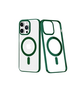 Apple iPhone 14 Pro Max Kılıf Element Magneticsafe Sert Kapak - Köknar Yeşili