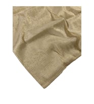 Mısırlı Eşarpları Parıltılı Elegance Monogram Prenses Şal (Gold)